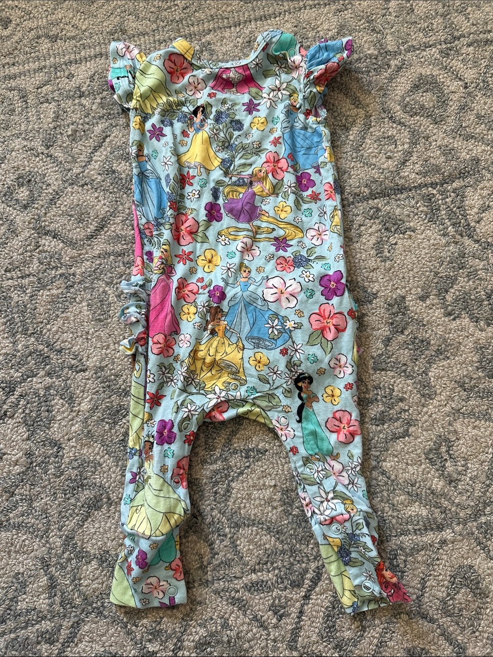 Posh Peanut Disney Princess romper size 3-6 months